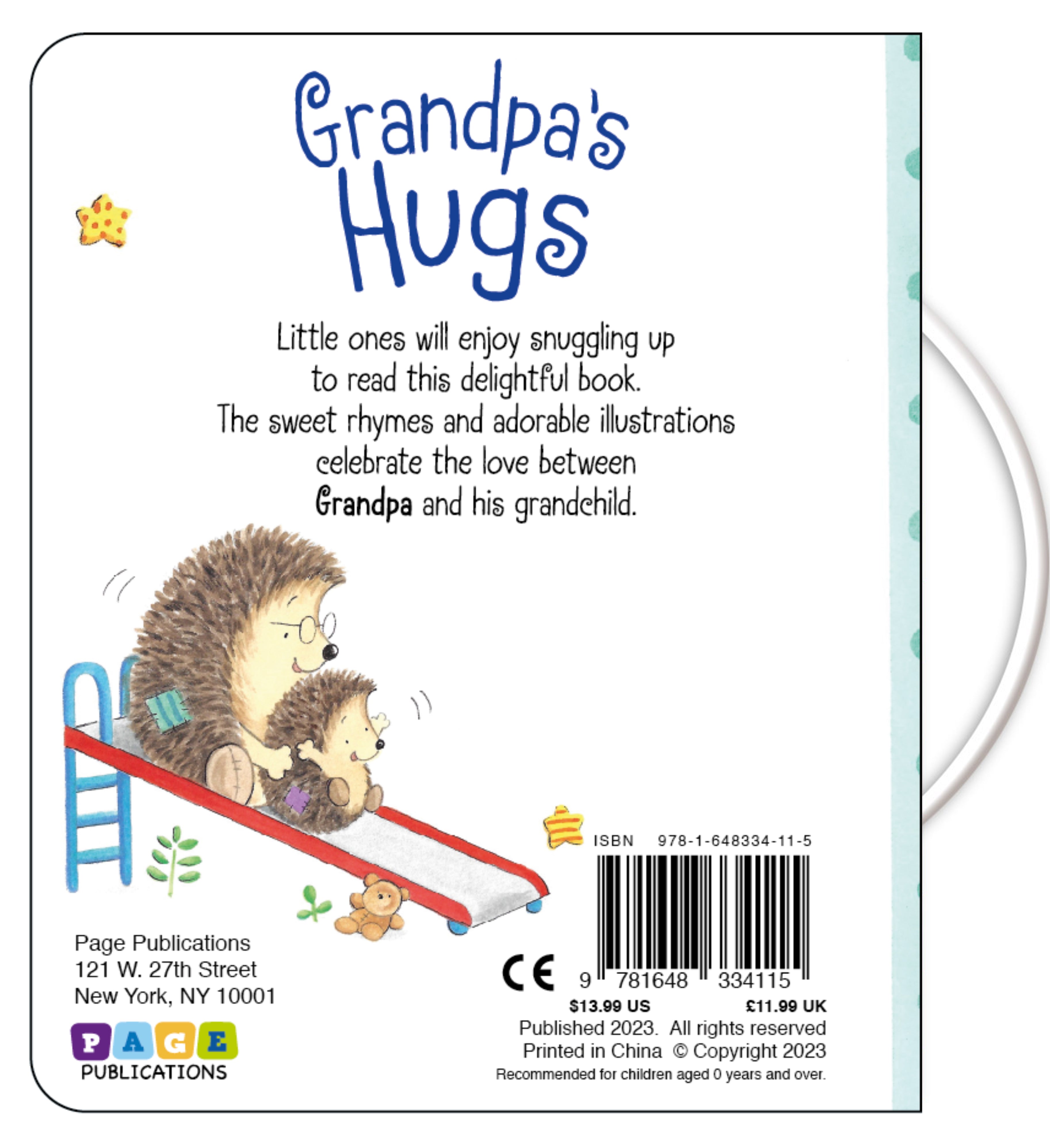 GRANDPA'S HUGS  (Board Book)