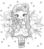 Kawaii Cuties Coloring Book