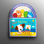 CARRY ALONG PUPPY'S FIRST RED YELLOW BLUE BOOK