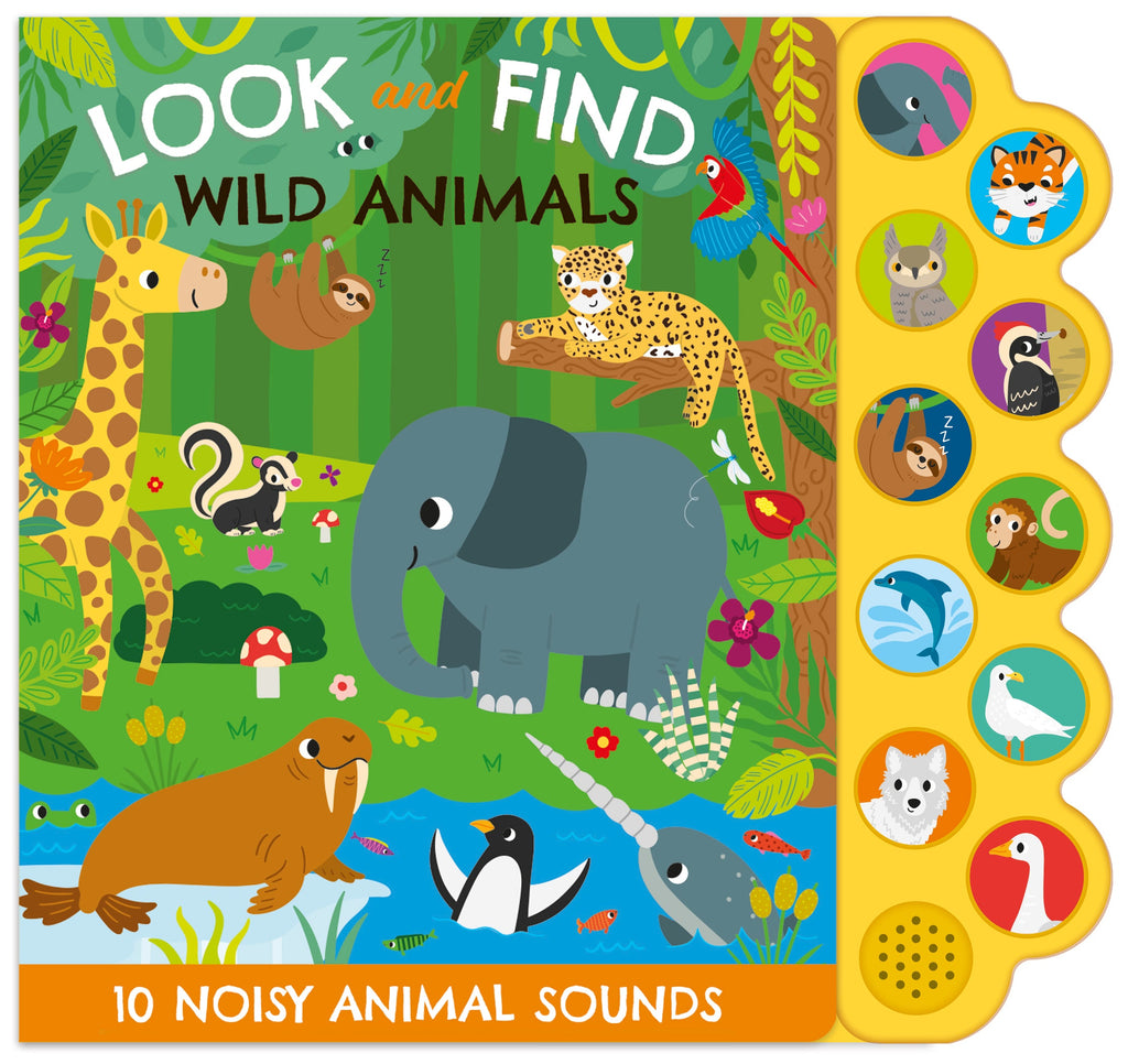 LOOK AND FIND WILD ANIMALS SOUND BOOK