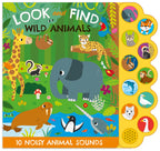 LOOK AND FIND WILD ANIMALS SOUND BOOK