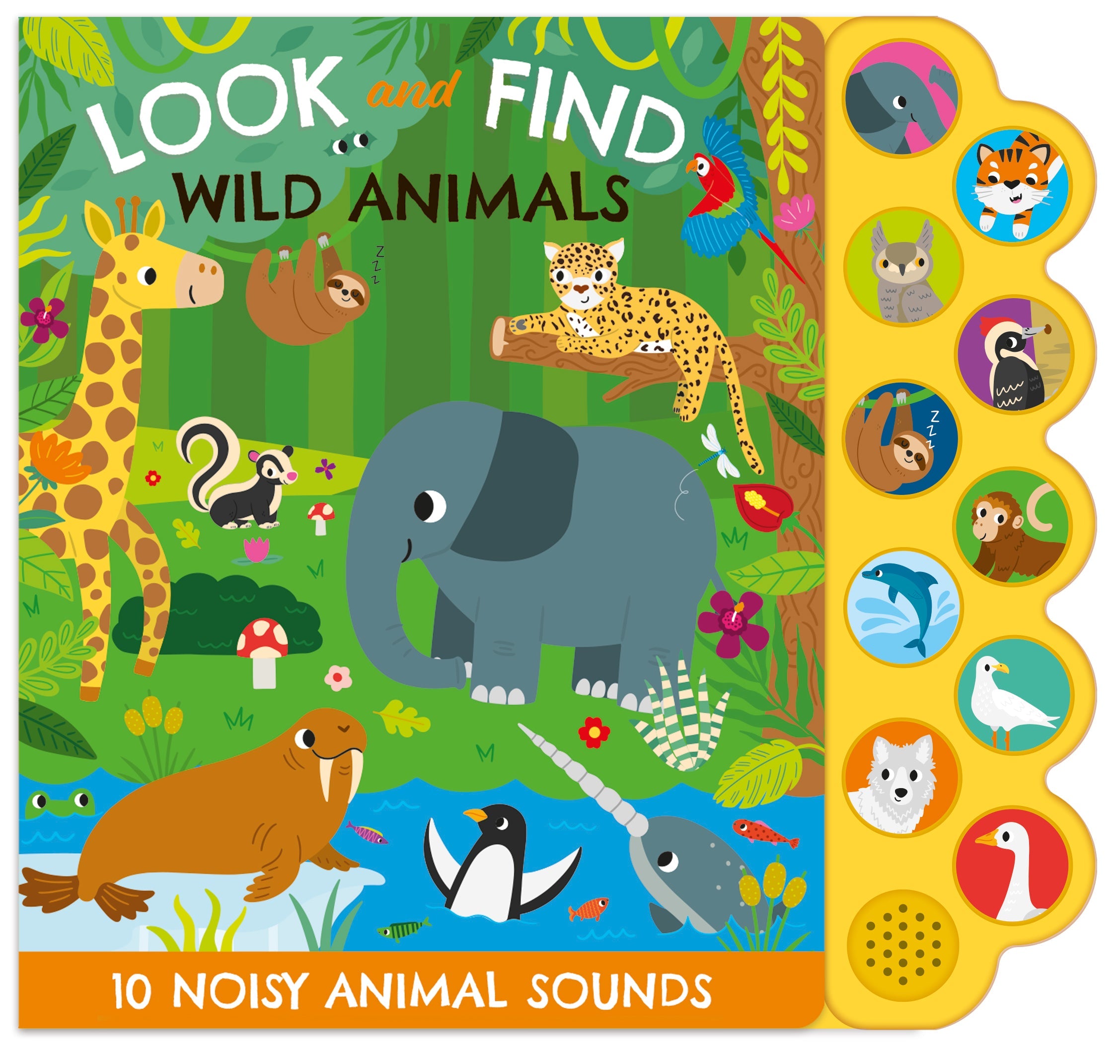 LOOK AND FIND WILD ANIMALS SOUND BOOK
