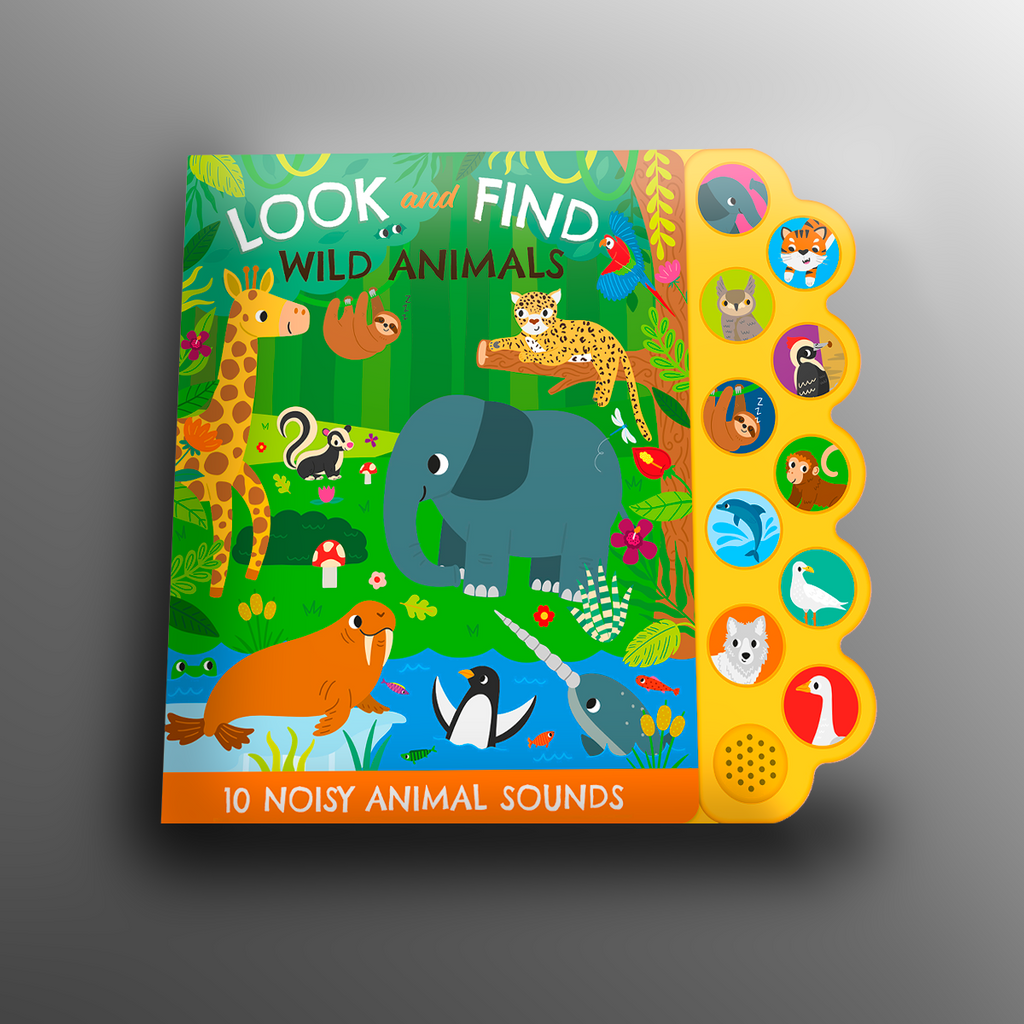 LOOK AND FIND WILD ANIMALS SOUND BOOK