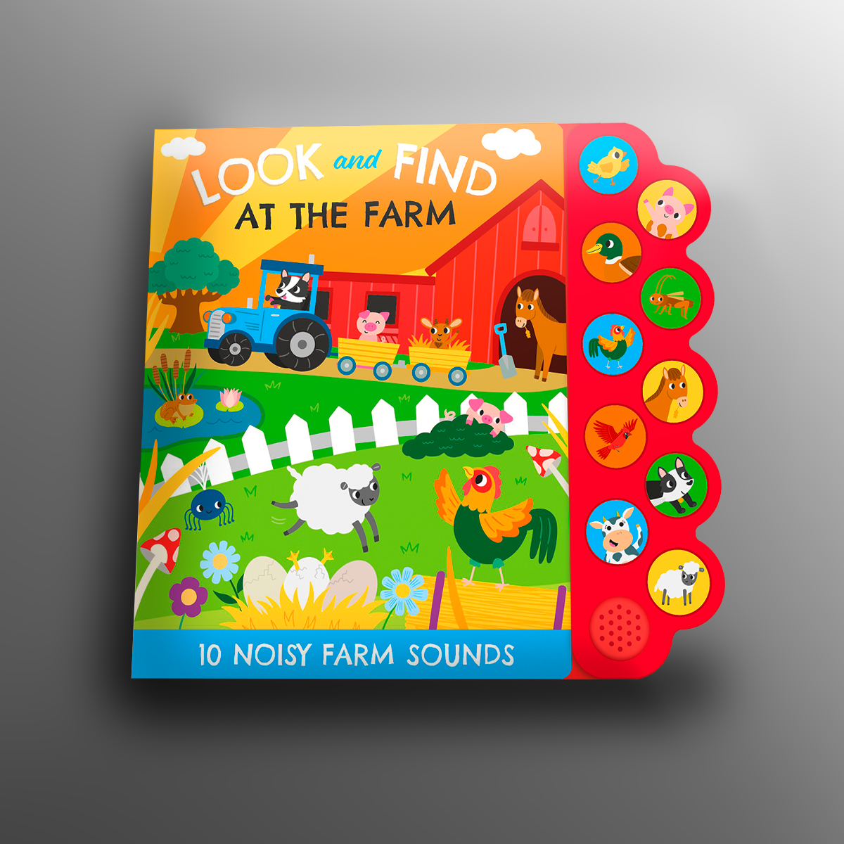 LOOK AND FIND AT THE FARM SOUND BOOK