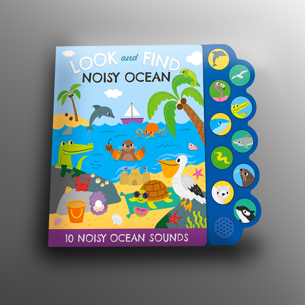 LOOK AND FIND NOISY OCEAN SOUND BOOK