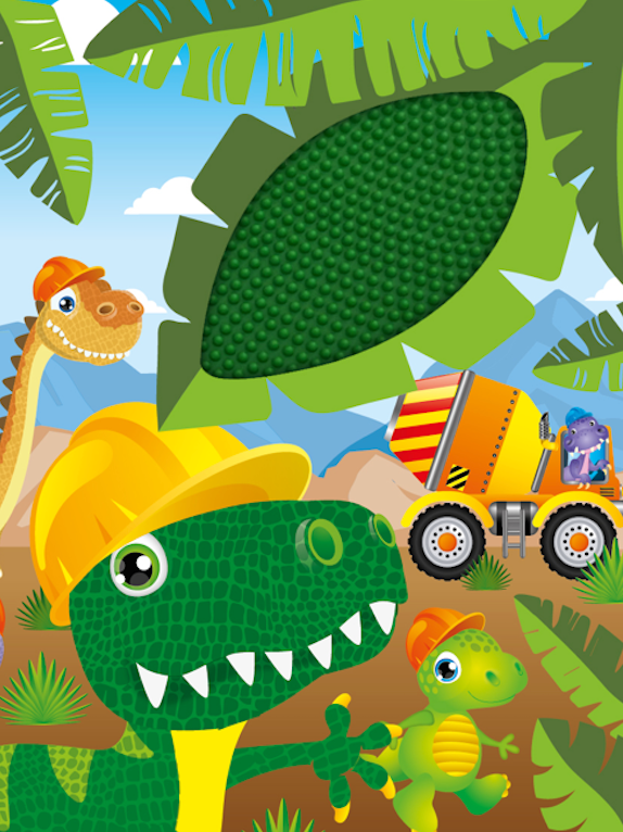 Touch and Feel Dinosaur Constructors