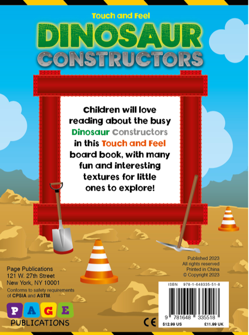 Touch and Feel Dinosaur Constructors