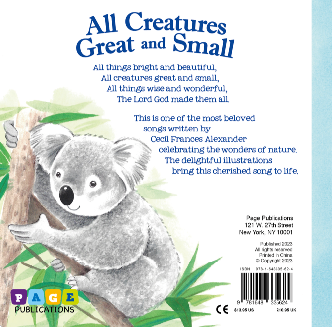 All Creatures Great and Small (Board Book)
