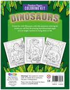 Dinosaurs Creative Pages Coloring Kit
