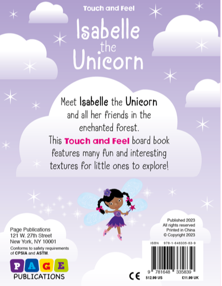 Touch and Feel Isabelle the Unicorn