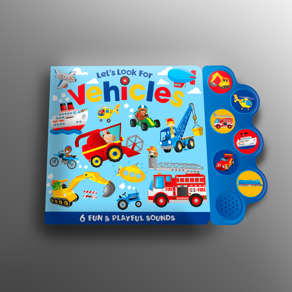 LET'S LOOK FOR VEHICLES SOUND BOOK