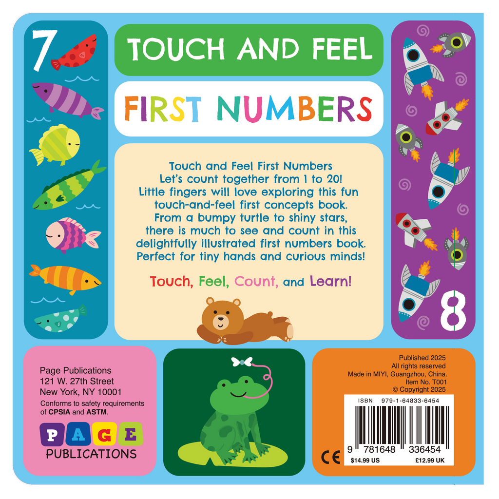 TOUCH AND FEEL FIRST NUMBERS