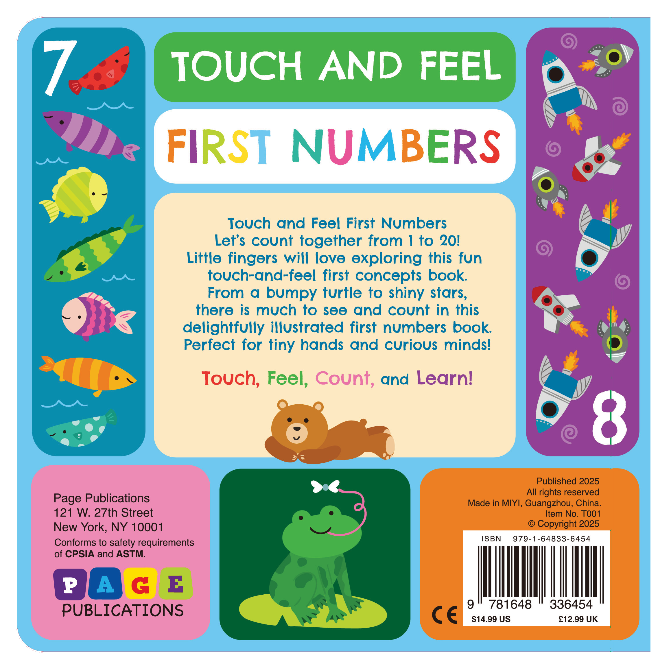 TOUCH AND FEEL FIRST NUMBERS