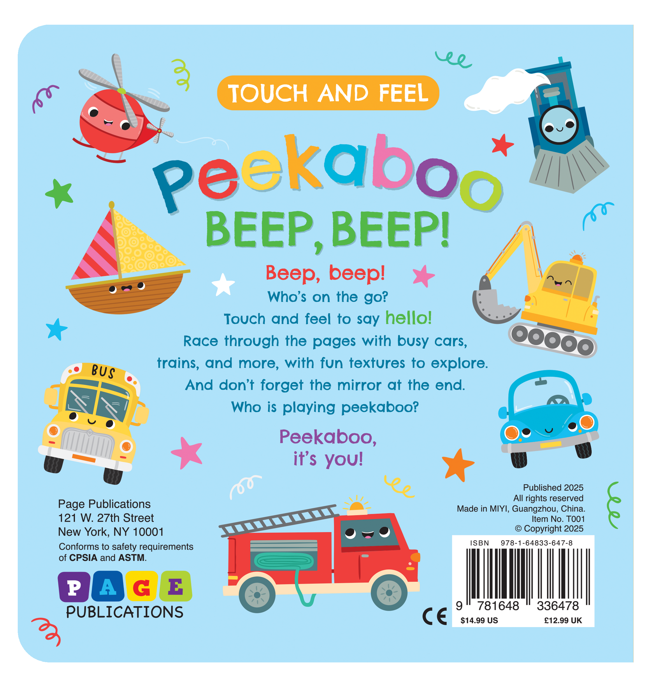 Peekaboo Beep, Beep! 
