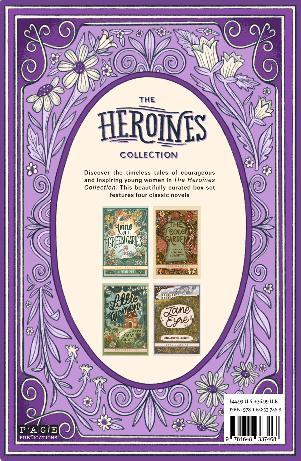 The Heroines Collection (4 Book Set in Slipcase)