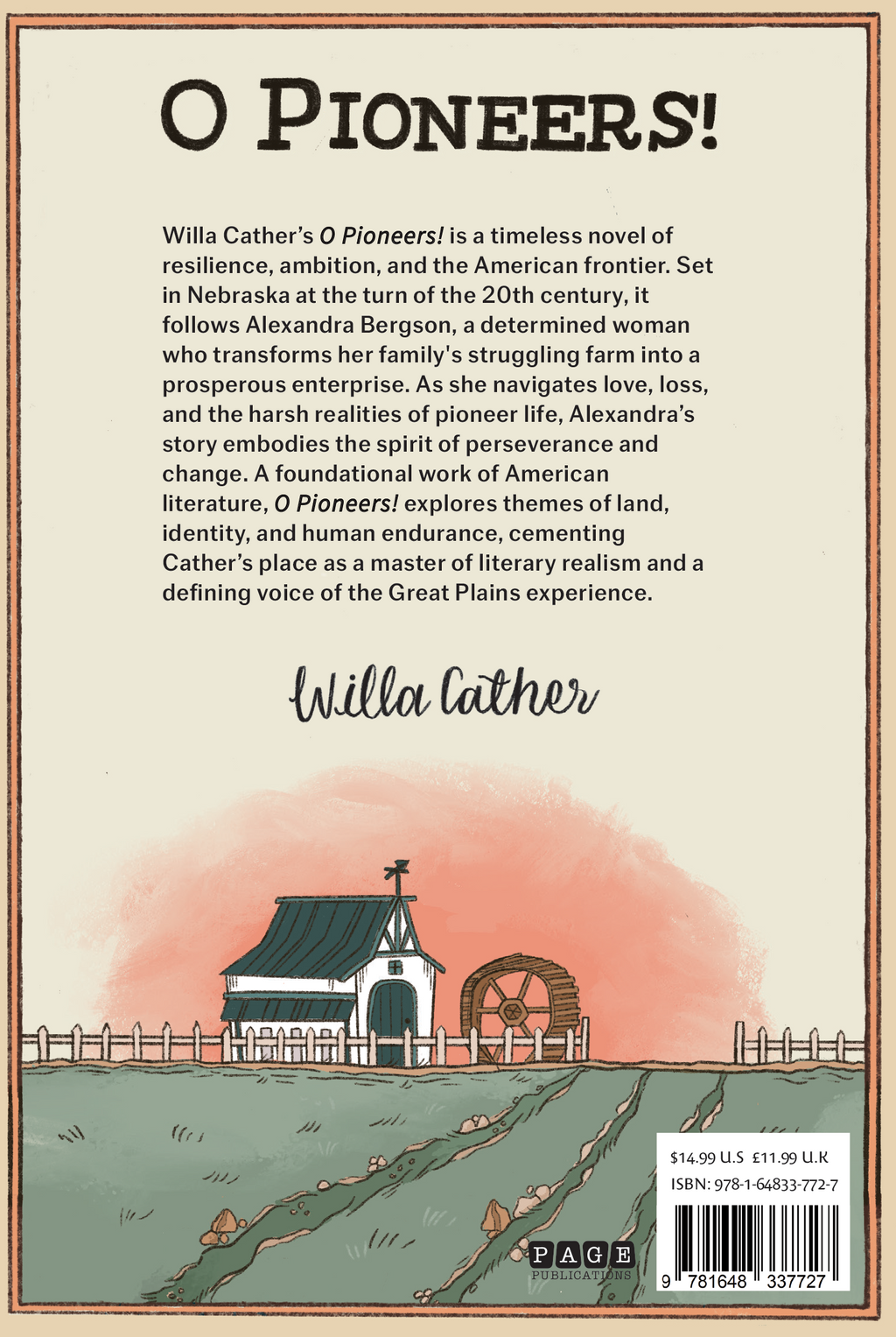 O Pioneers! Willa Cather