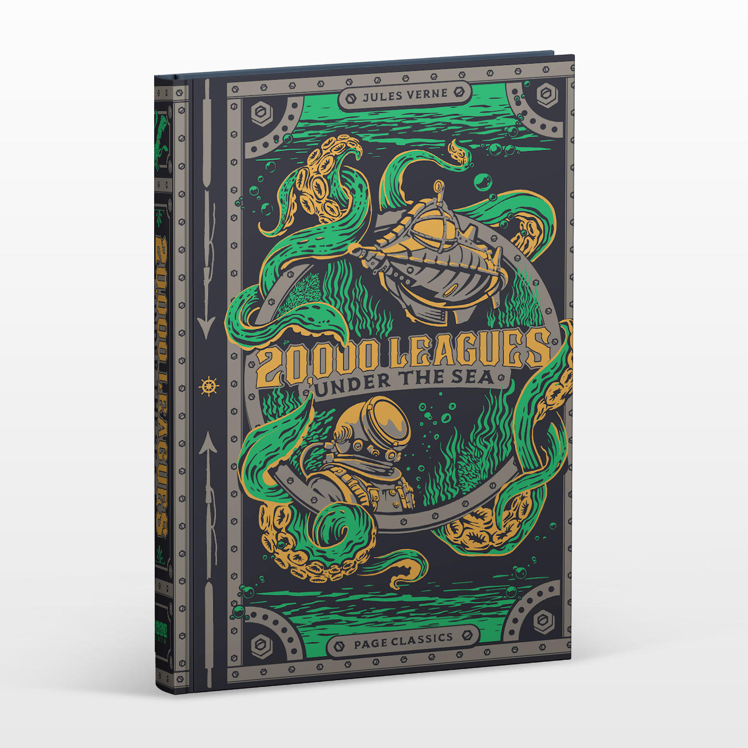 20,000 Leagues Under The Sea Jules Verne (Hardcover)