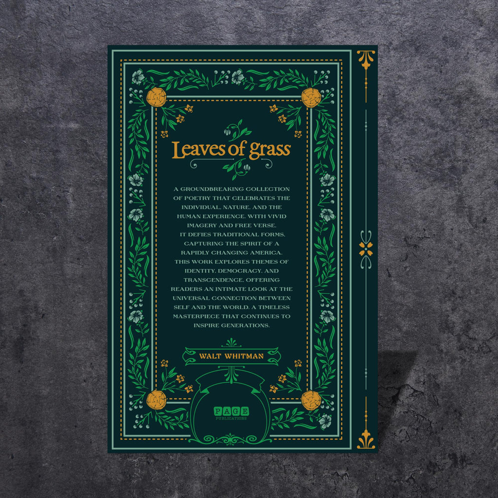 Leaves of Grass Walt Whitman (Hard Cover)