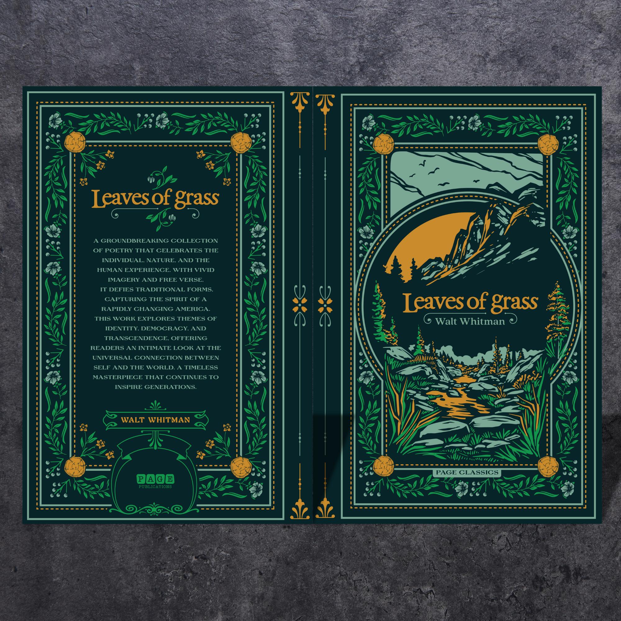 Leaves of Grass Walt Whitman (Hard Cover)
