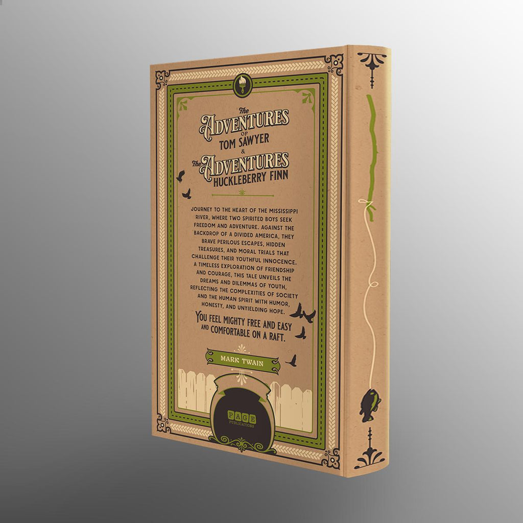The Adventures of Tom Sawyer and Huckleberry Finn (Hardcover)