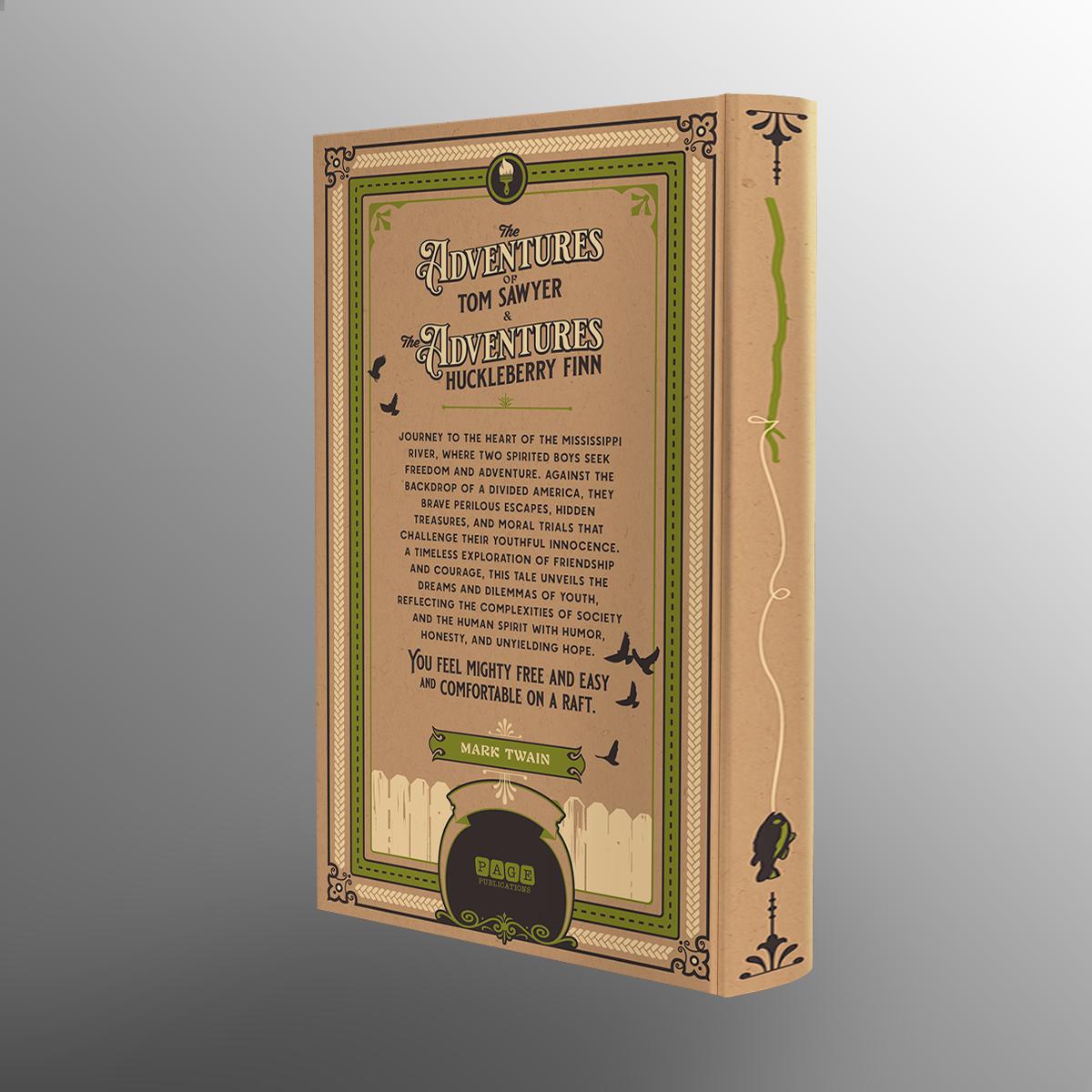 The Adventures of Tom Sawyer and Huckleberry Finn (Hardcover)