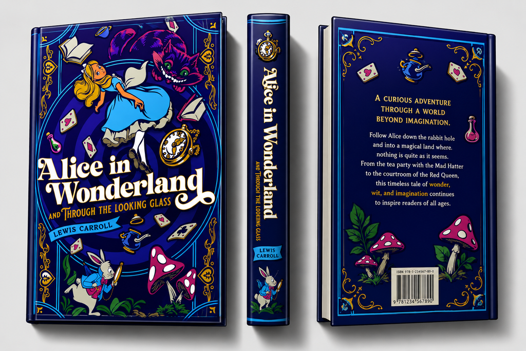 Alice in Wonderland and  Through the Looking Glass