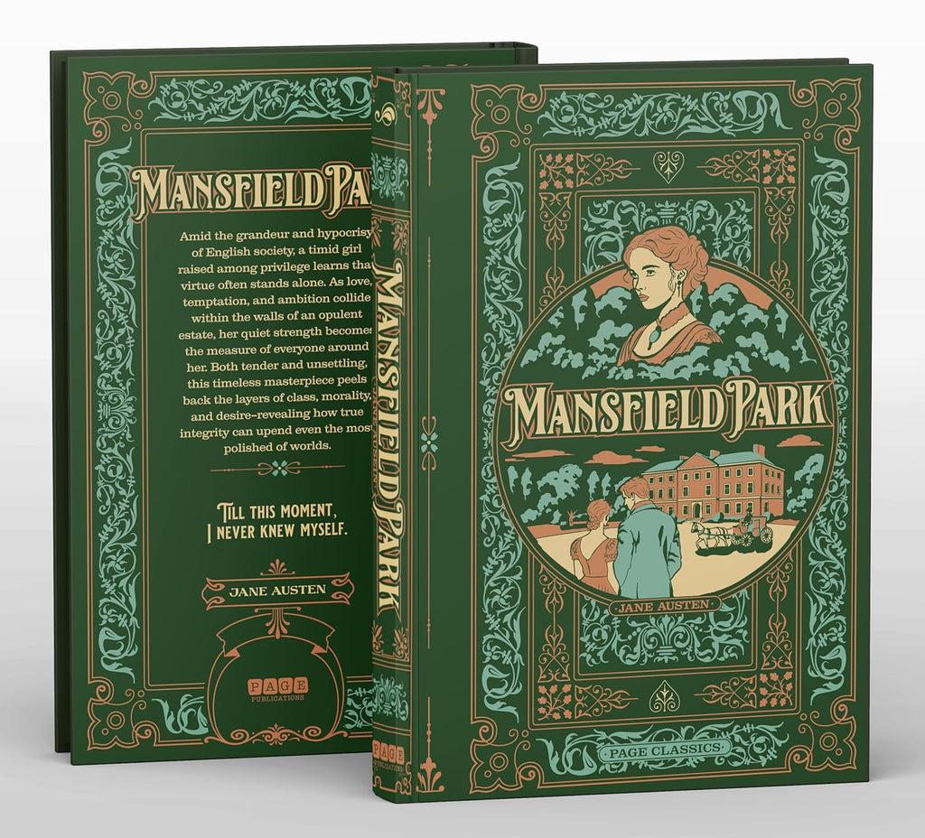 Mansfield Park — Deluxe Hardcover Literary Classic | Complete Novel by Jane Austen