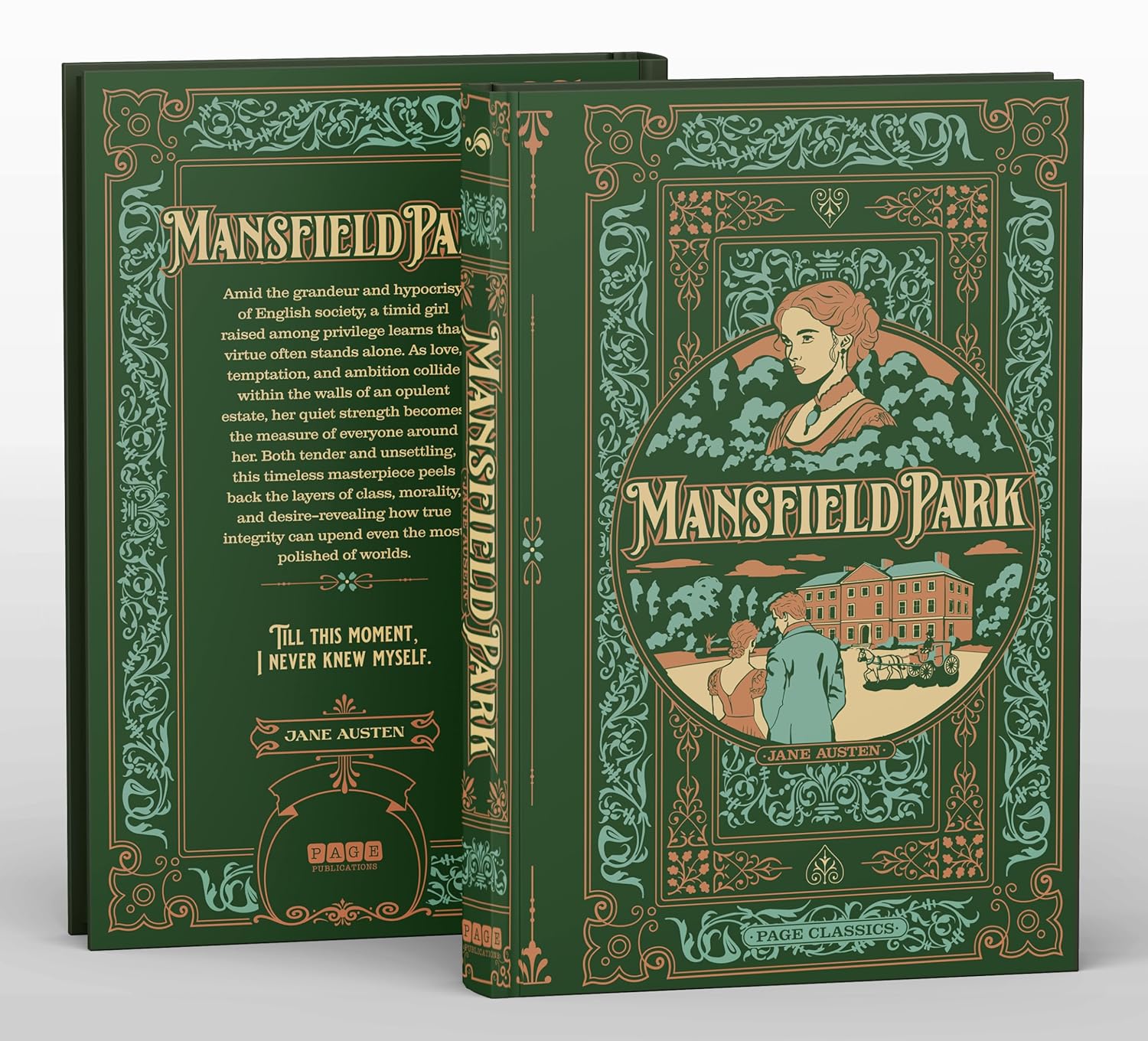 Mansfield Park — Deluxe Hardcover Literary Classic | Complete Novel by Jane Austen