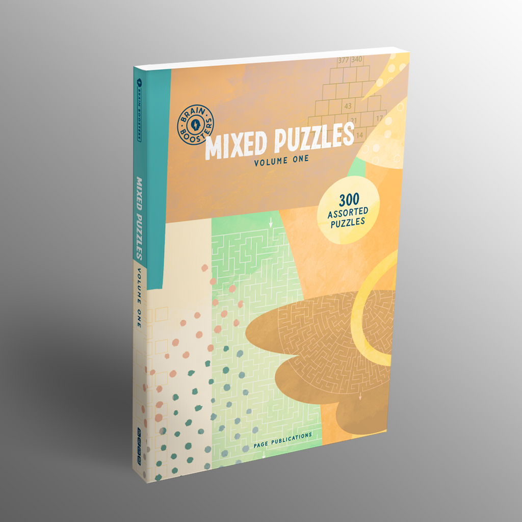 Brain Boosters Mixed Puzzles Volume 1