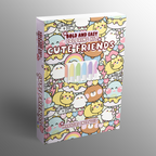 Cute Friends Bold and Easy Coloring Kit