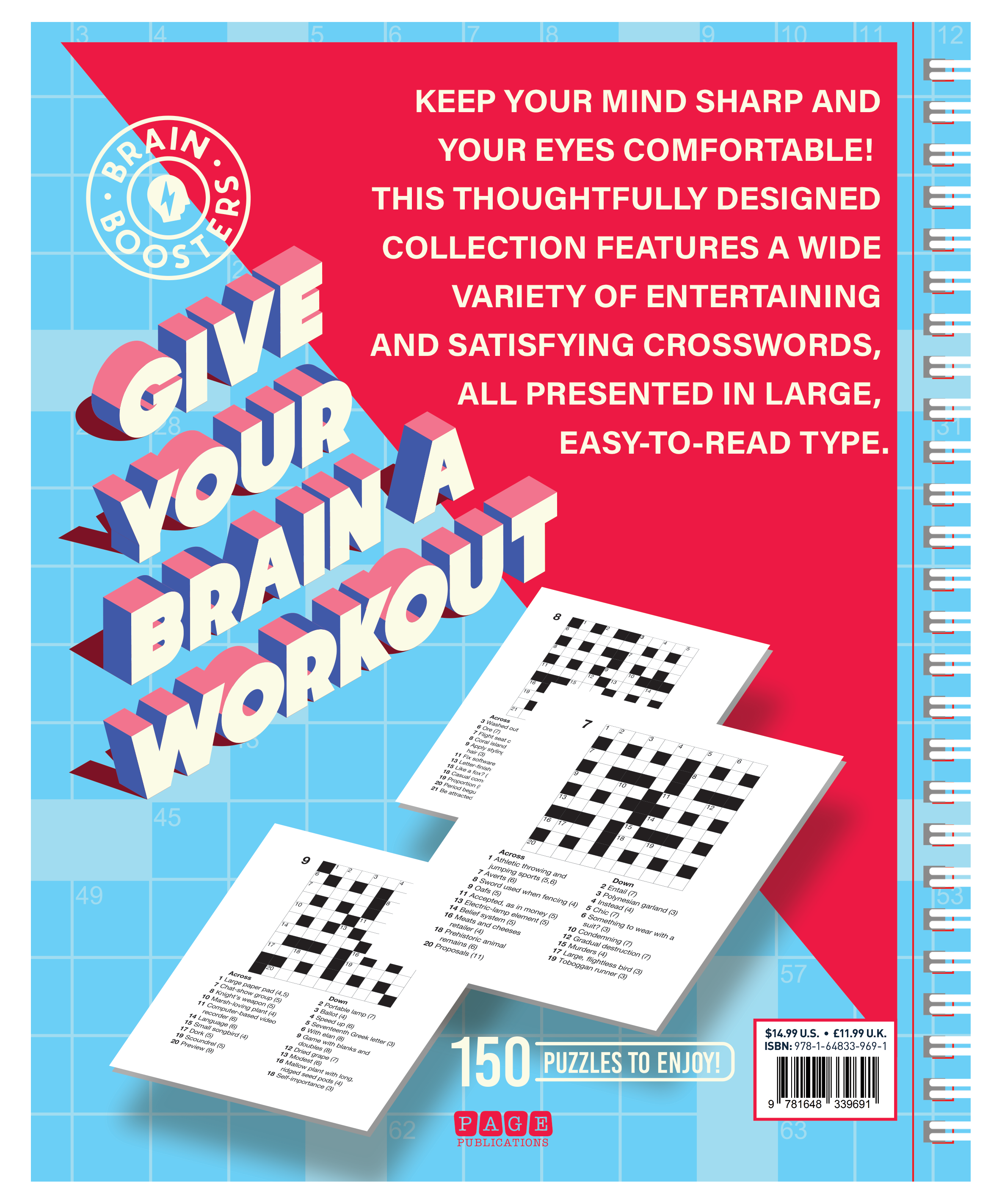 Large-print Crossword Puzzles