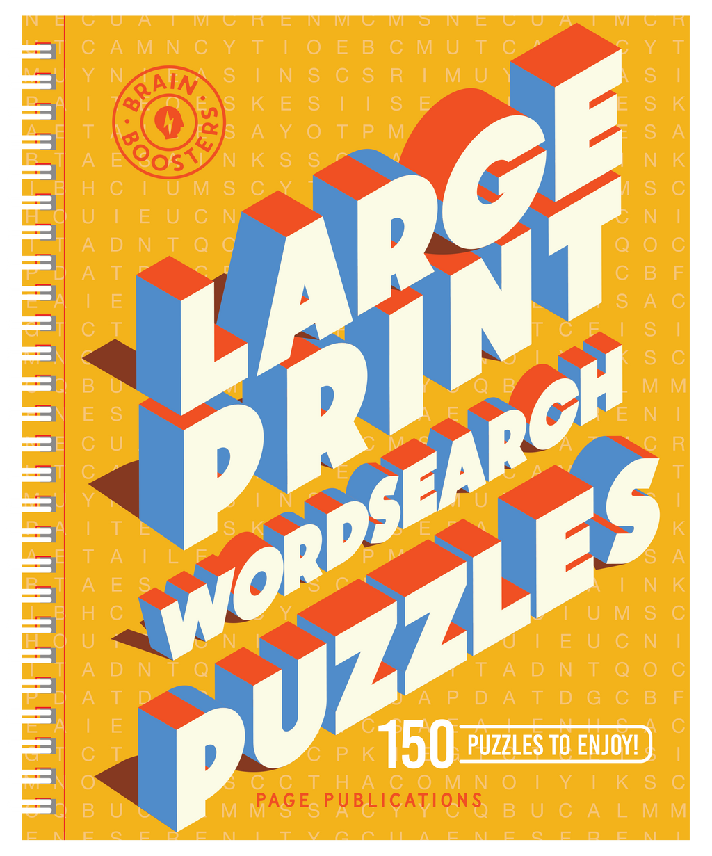 Large-print Wordsearch Puzzles
