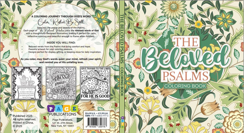 Beloved Psalms Coloring Book
