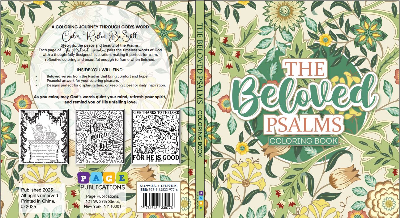 Beloved Psalms Coloring Book
