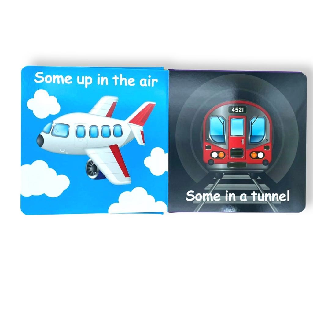 Things That Go! Some Fast, Some Slow (Board Book)