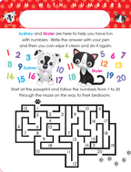 Write and Wipe: Fun With Numbers