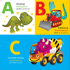 Dinosaurs and Diggers ABC (Picture Book)