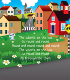 Wheels On The Bus (Board Book)