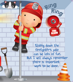 I Want To Be A Fire Fighter (Board Book)