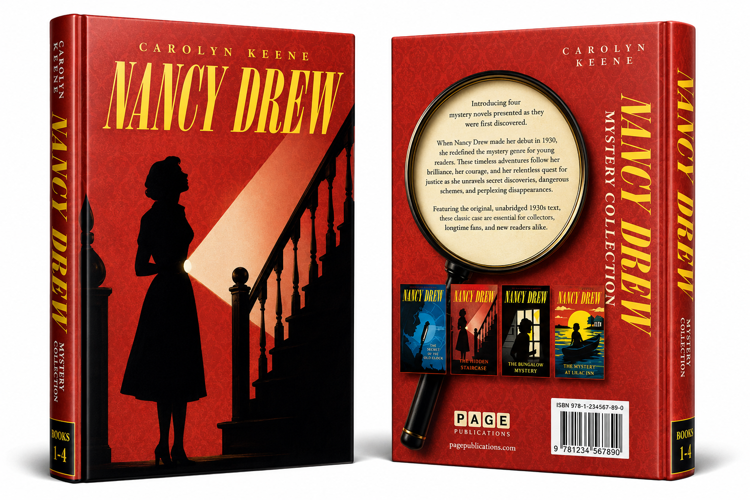 The Nancy Drew Mystery Collection (Books 1-4) Carolyn Keene