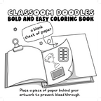 Classroom Doodles Coloring Book