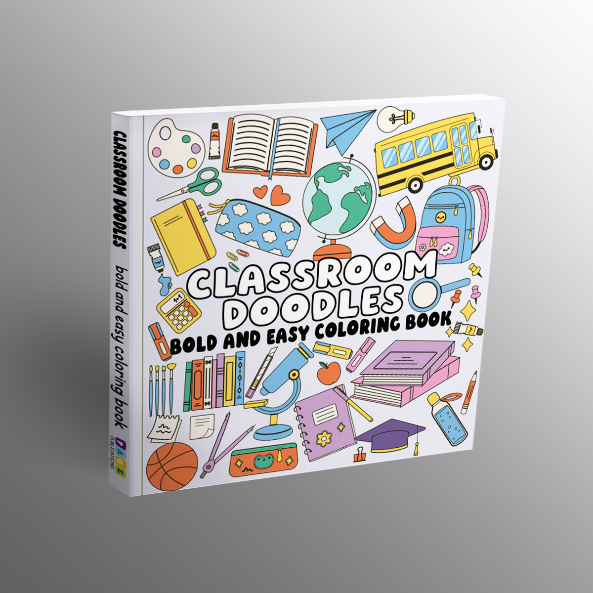 Classroom Doodles Coloring Book