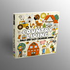 Country Life Bold & Easy Coloring Book