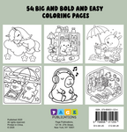 Relax & Unwind – Bold and Easy Coloring Book