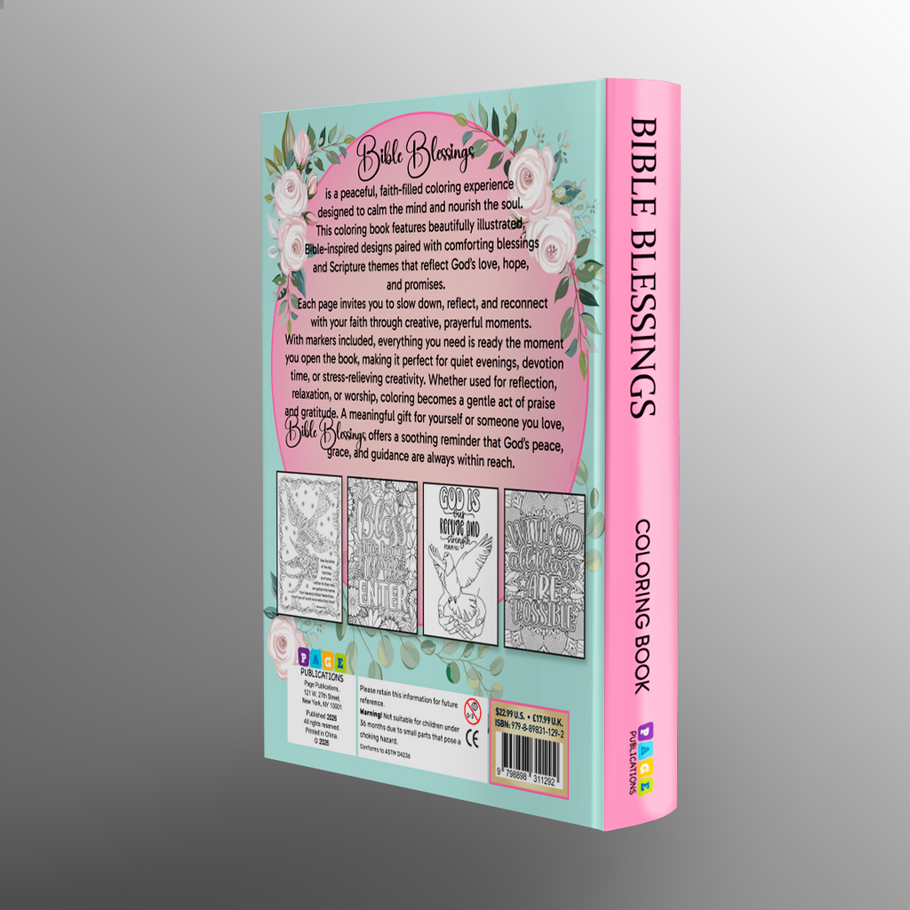BIBLE BLESSING COLORING KIT