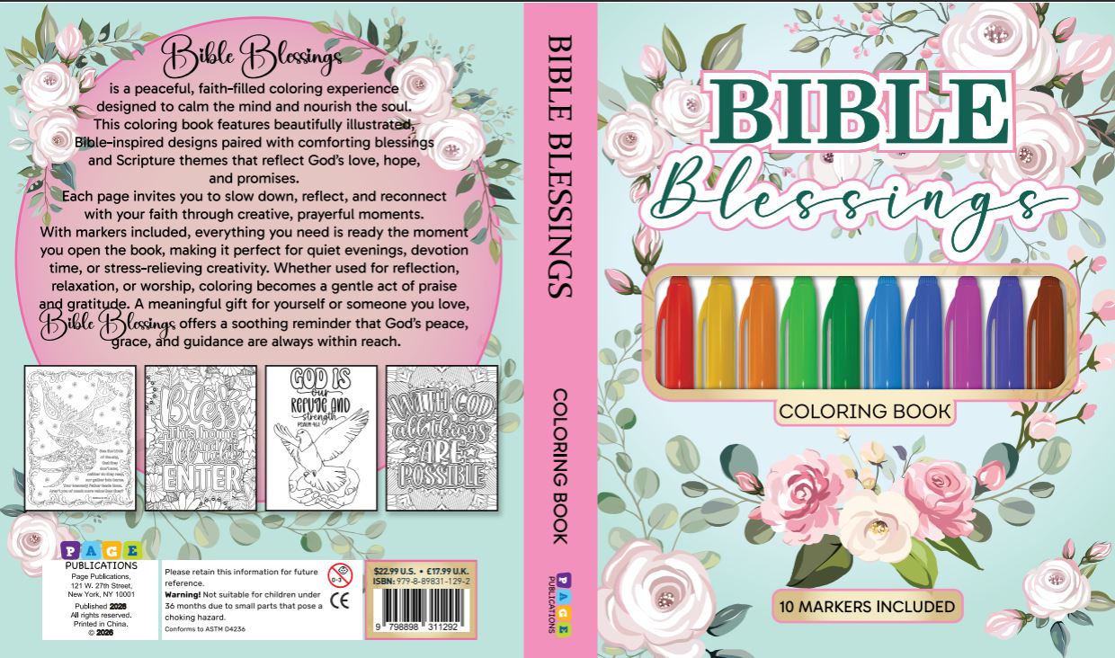 BIBLE BLESSING COLORING KIT