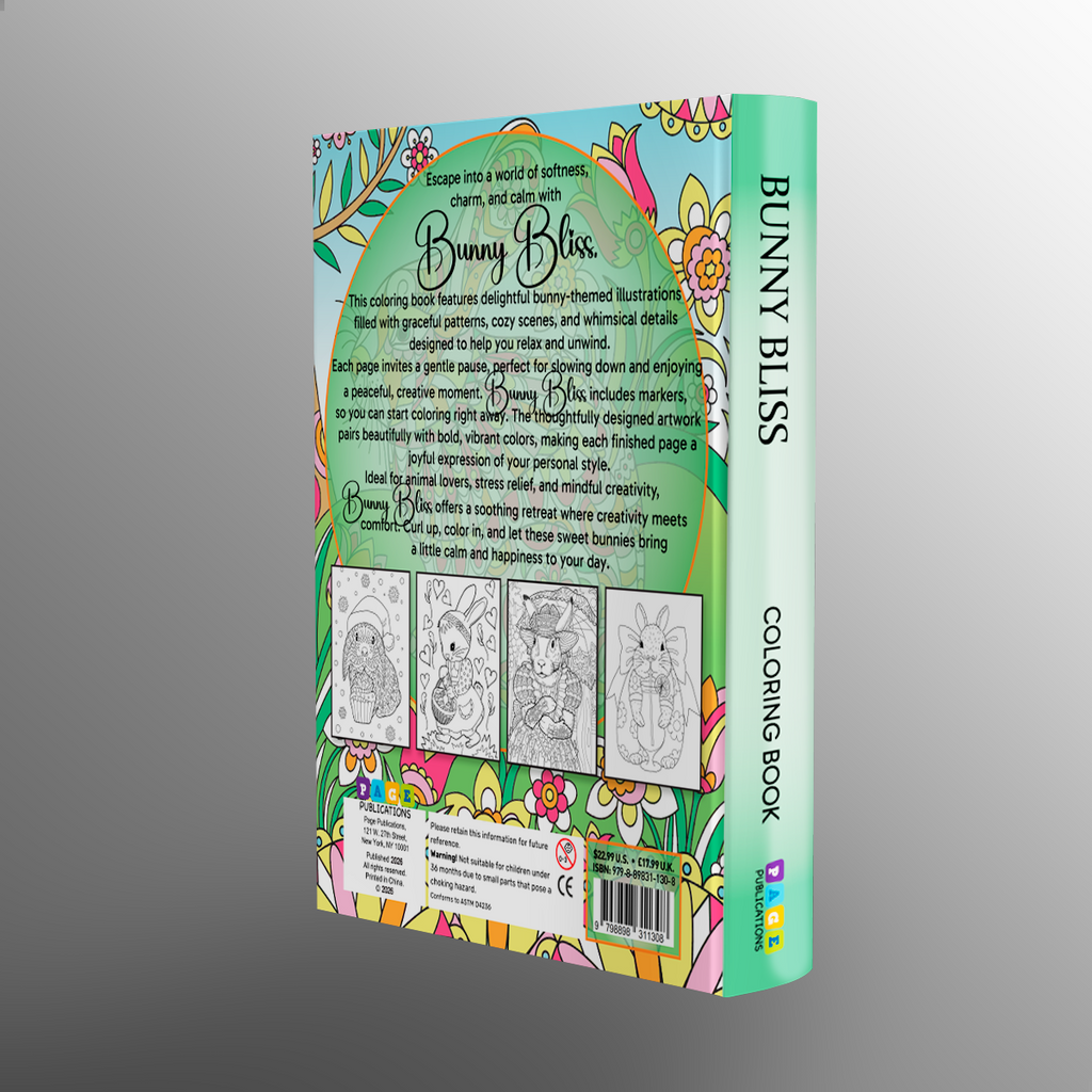 Bunny Bliss Coloring Kit