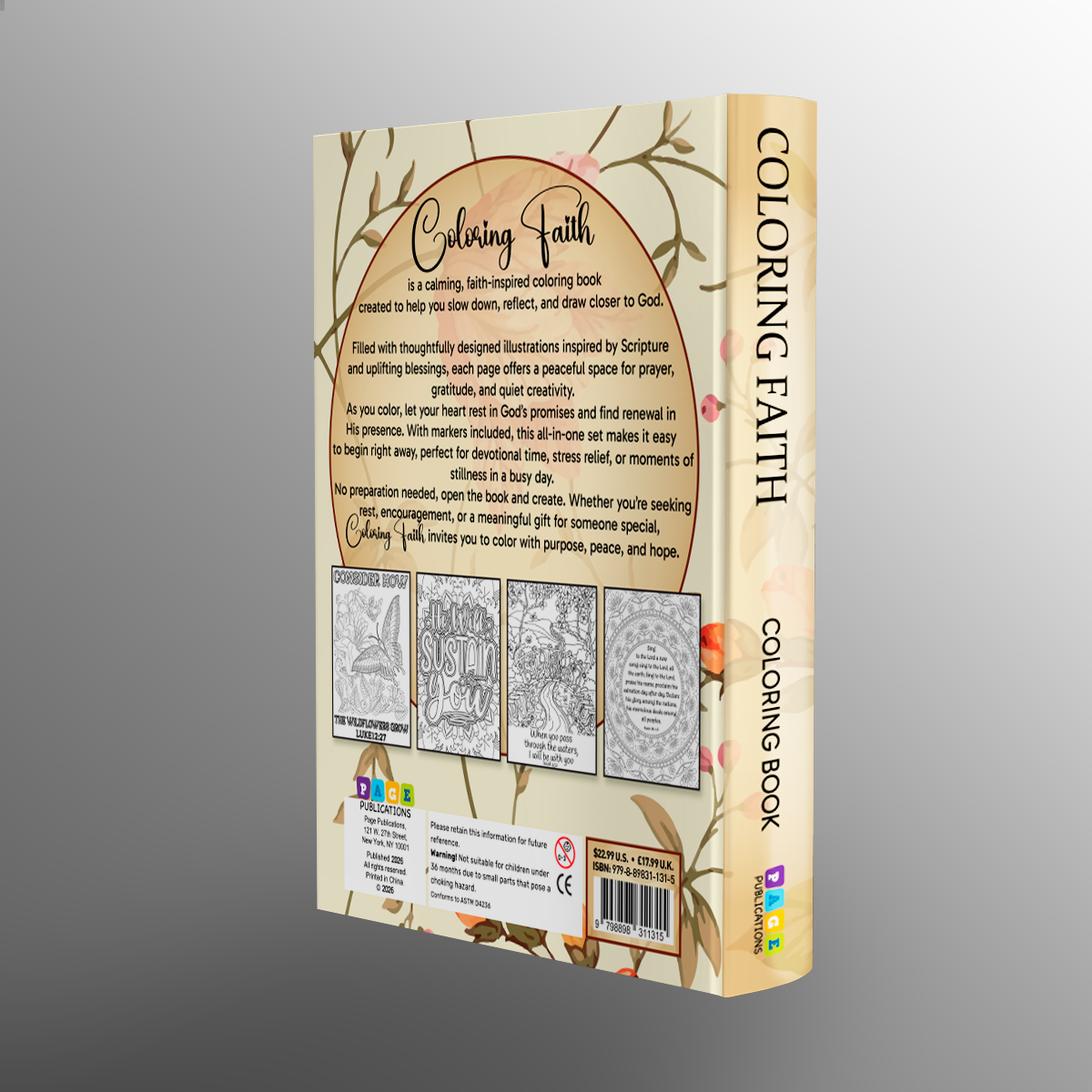 Coloring Faith Coloring Kit