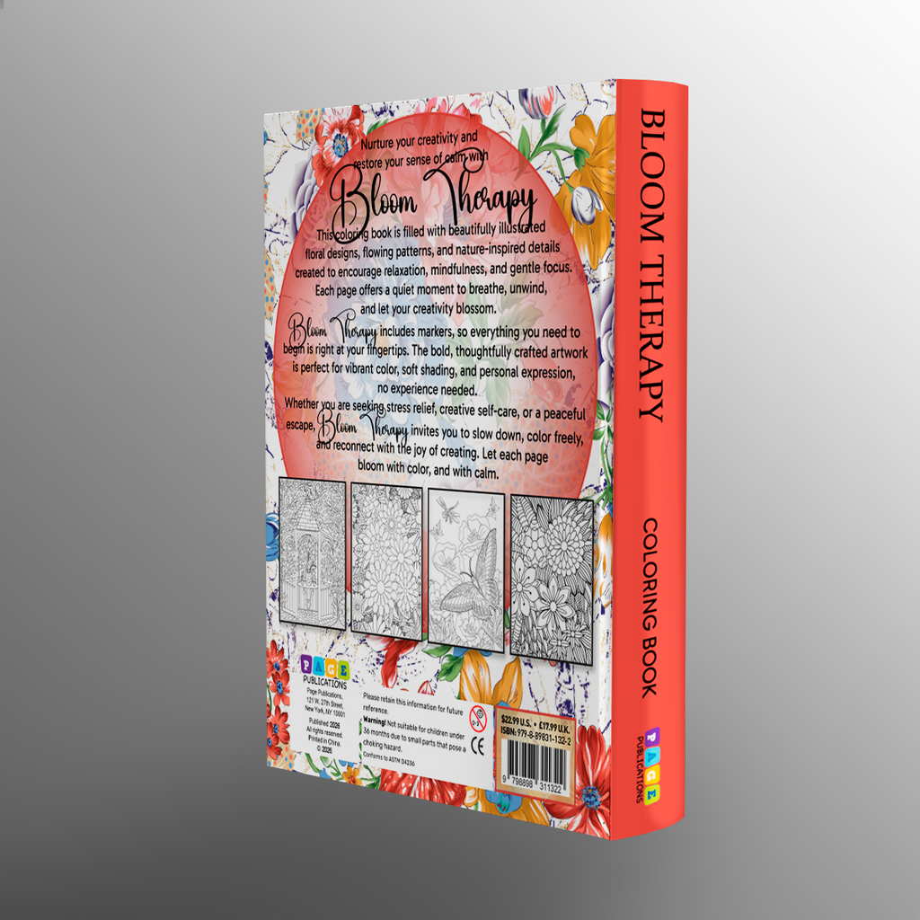 BLOOM THERAPY COLORING KIT