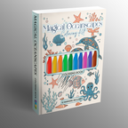 Magical Oceanscapes Coloring Kit